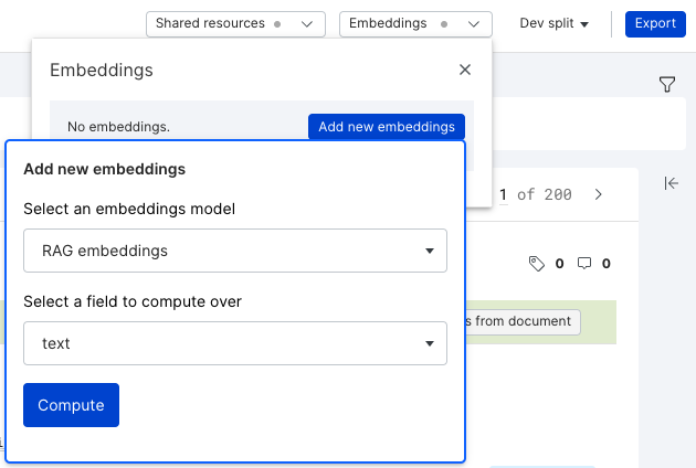 Embeddings Field