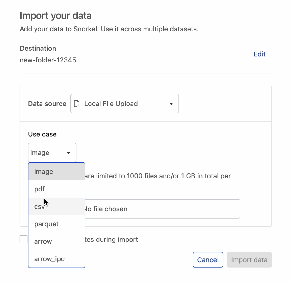 data storage step 4