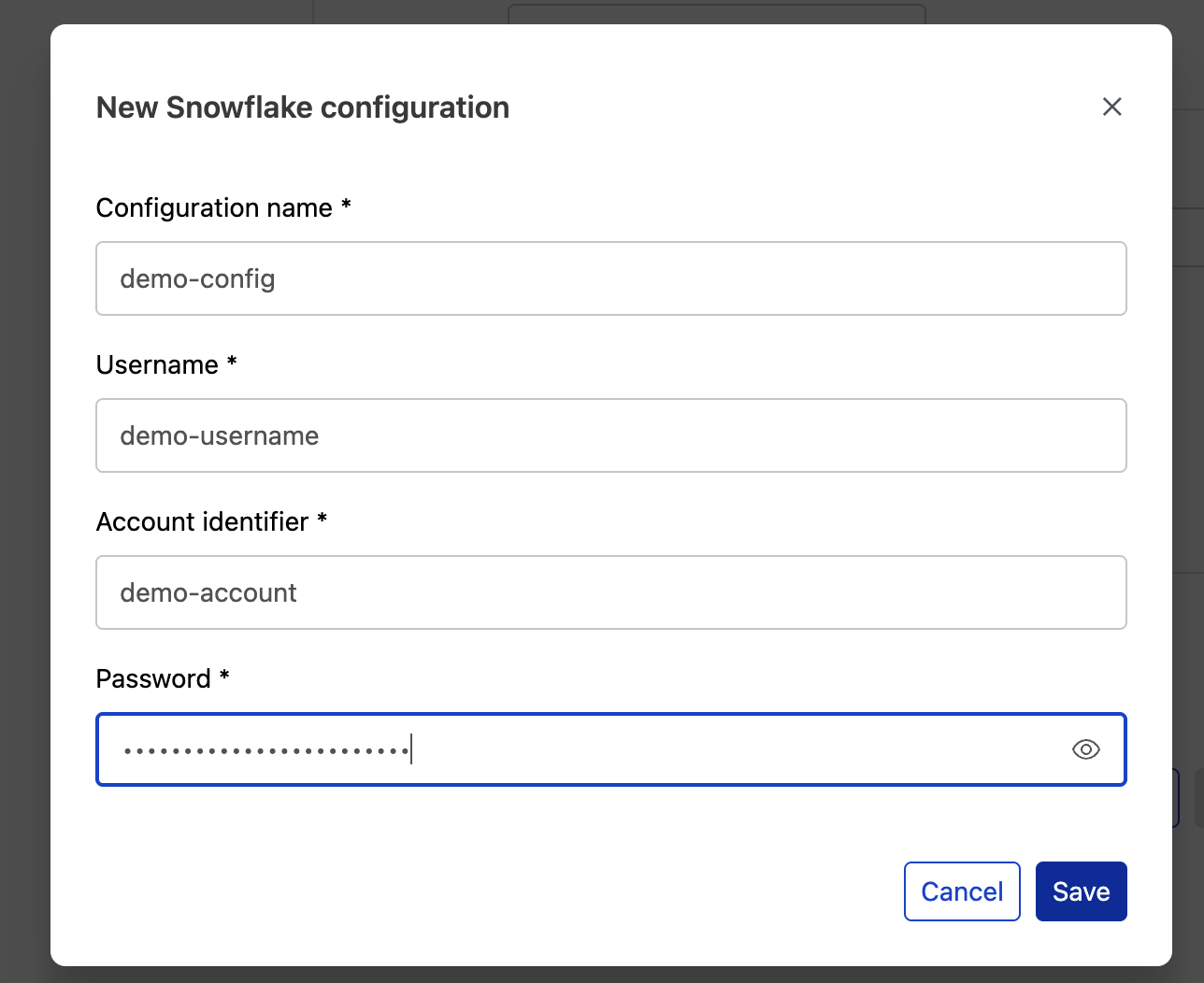 Credentials module